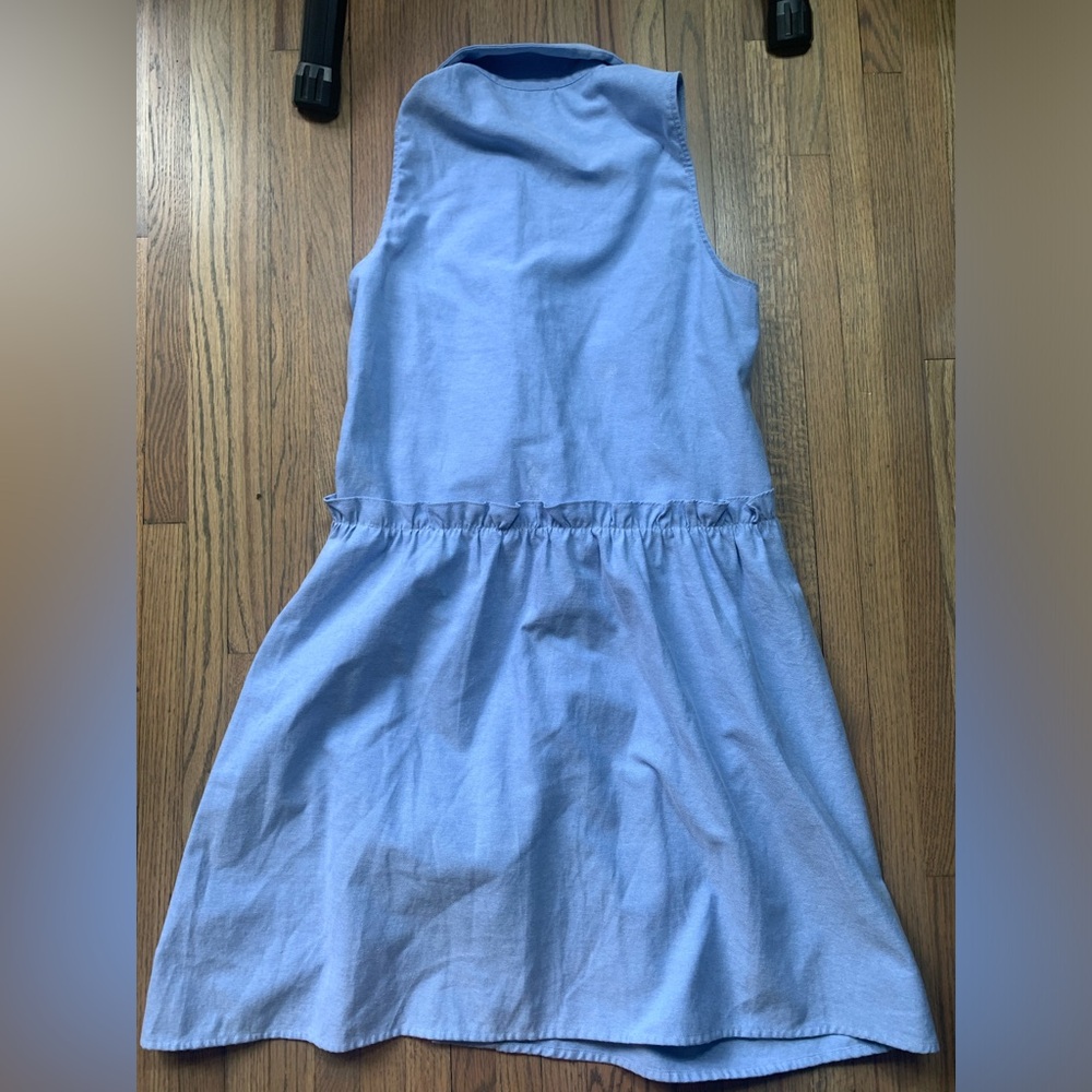 Tuckernuck Sleeveless Light Blue Shirt Dress - Picture 7 of 8